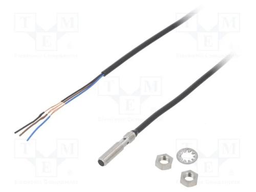 Sensor: Indutivo, Out: Pnp / Nc, 0&divide;1,2mm, 10&divide;30vdc, M5, Ip67, 100ma