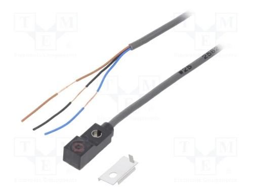 Sensor: Indutivo, 2,5mm, Pnp / No, Uten: 10&divide;30vdc, 50ma, Cabo 1m