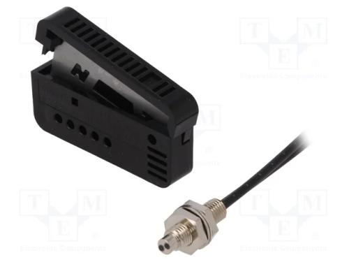 Sensor: fibra ótica, Cobertura: 0÷0,2m, Como func.