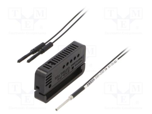 Sensor: fibra ótica, Cobertura: 220mm, Como func:.