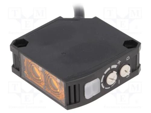 Sensor: Fotoeléctrico, Cobertura: 11m, Spdt, Dark-On,Light-On
