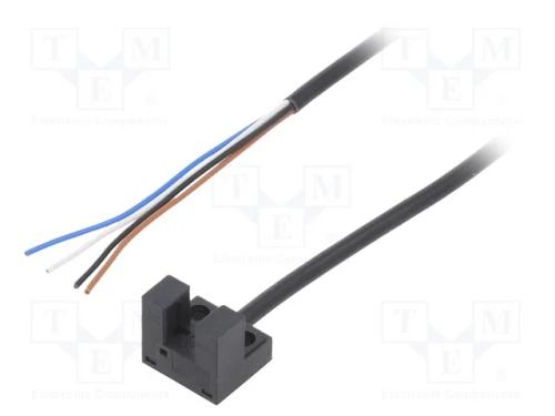 Sensor: Fotoeléctrico, Cobertura: 5mm, Pnp, Dark-On,Light-On