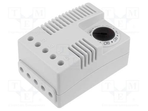 Sensor: Higróstato, 40÷90%Rh, Out: Spdt, 0÷60c, para Trilho Din