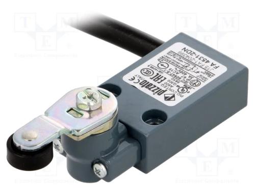 Interruptor Extremo, Alavanca com Rolo, No + Nc, 4a, Max.250vac