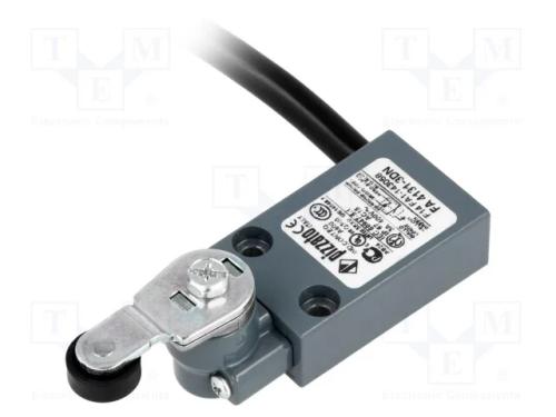 Interruptor Extremo, Alavanca com Rolo, No + Nc, 10a, Max.250vac