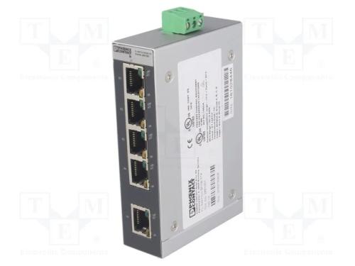 Switch Ethernet, não gerido, Número de portos: 5,.