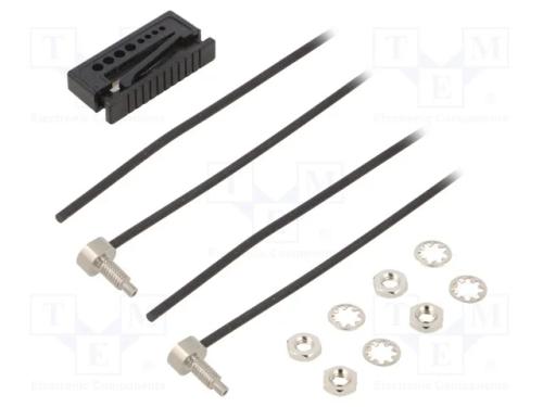 Sensor: fibra ótica, Cobertura: 0÷460mm, -40÷60C,.