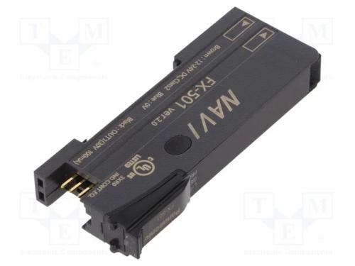 Sensor: amplificador de fibra ótica, NPN, IP40, 1.