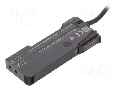 Sensor: amplificador de fibra ótica, NPN, IP40, C.