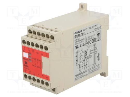 Módulo: Relé de Segurança, G9sa, 24vac, 24vdc, In: 2, -20÷55c