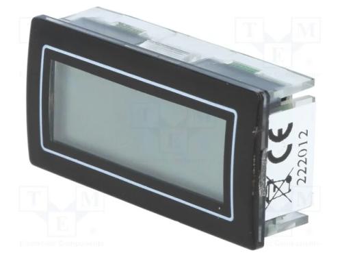 Contador: electrónico, LCD, impulsos, 9999, Apaga.