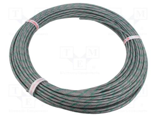 Cabo compensativo K, Isolamento: fibra de vidro, .