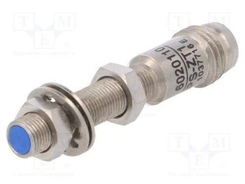 Sensor: Indutivo, Out: Pnp / No, 0&divide;0,8mm, 10&divide;30vdc, M5, Ip67, 100ma
