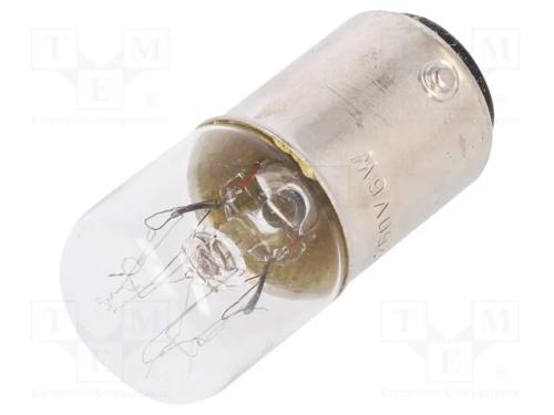 Acessórios para Sinalizadores: Lâmpada, Ba15d, 230vac, 6w