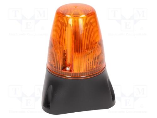 Sinalizador: Sonoro- Fônico, 20÷30vdc, 20÷30vac, LED X8, Laranja