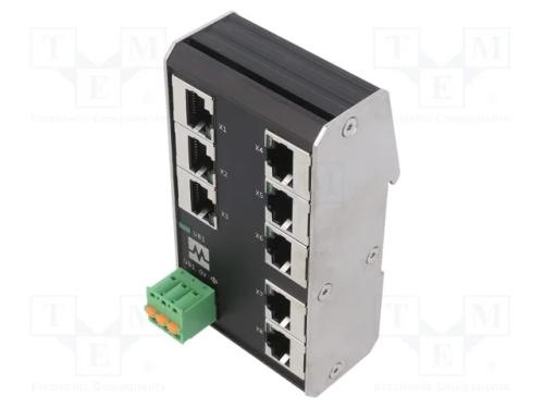 Switch Ethernet, não gerido, Número de portos: 8,.