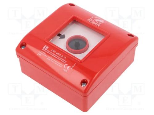 Interruptor de Segurança: Alarme de Incêndio, Op1, Nc + No, Ip65