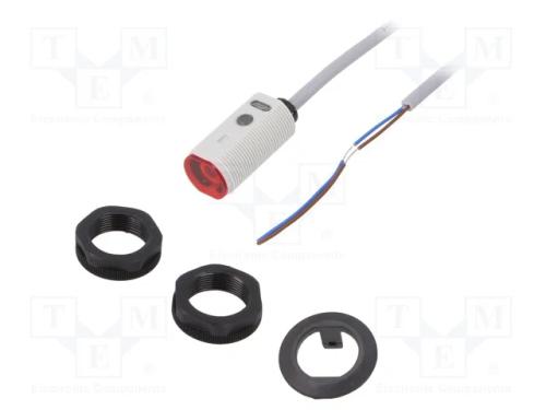 Sensor: Fotoeléctrico, Transmissor, Cobertura: 0÷20m, 100ma
