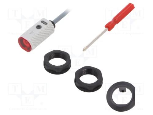 Sensor: Fotoeléctrico, Recetor, Cobertura: 0÷20m, Pnp, 100ma