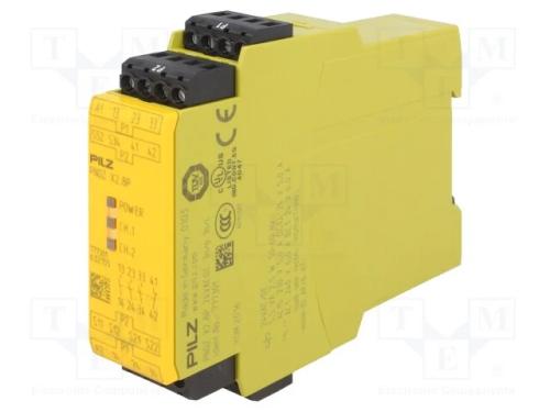 Módulo: Relé de Segurança, Pnoz X2.8p, Uten: 24vac, Uten: 24vdc
