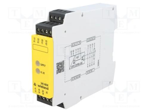 Módulo: Relé de Segurança, 24vdc, Contatos: Nc + No X3, -25÷55c