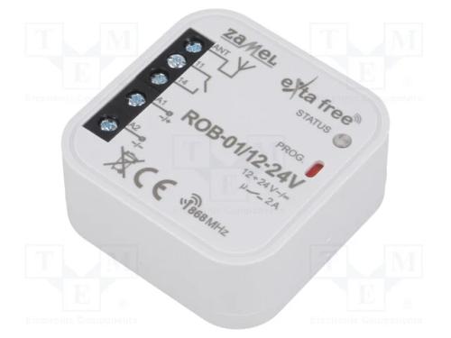 Receptor Sem Fios, Exta Free, Controlo: Sem Cabos