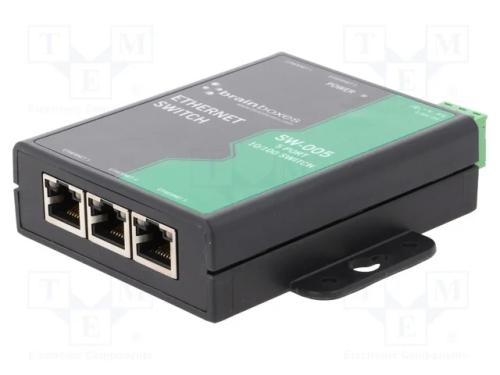 Switch Ethernet, não gerido, Número de portos: 5,.