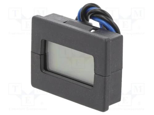 Contador: Electrónico, Lcd, Impulsos, 999999, Ip40, Alt.Mon.1: 6mm
