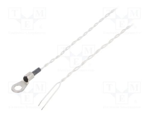 Sensor: temperatura, Pt1000, 1kO, cl.B, -20÷125C,.