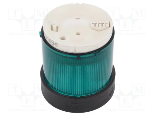 Sinalizador: Luminoso, Led, Verde, 24vdc, 24vac, Ip65, 70mm