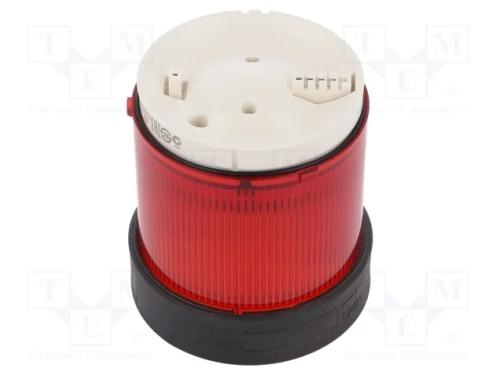 Sinalizador: Luminoso, Led, Vermelho, 24vdc, 24vac, Ip65, 70mm
