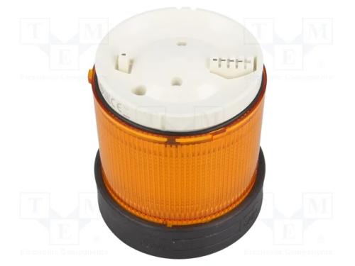 Sinalizador: Luminoso, Led, Laranja, 24vdc, 24vac, Ip65, 70mm