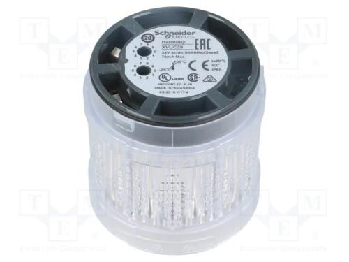 Sinalizador: Luminoso, Led, 24vdc, 24vac, Ip65, 60mm, Harmony Xvu