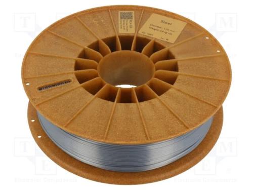 Filamento: Pla Silk, 1,75mm, Aço, 195÷225c, 800g