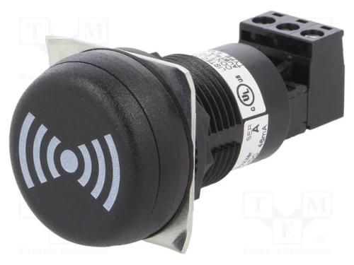 Sinalizador: sonoro, buzzer, 24VDC, 24VAC, ESK, I.