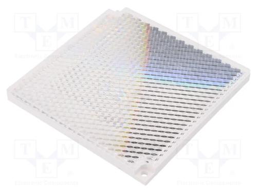 Refletor, 100x100x9mm, M3 X2, E39