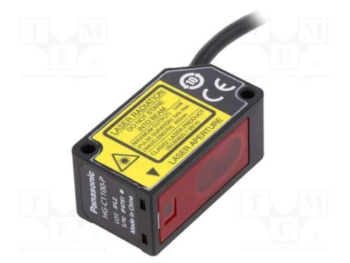 Sensor: distância, laser, reflexão, Cobertura: 10.