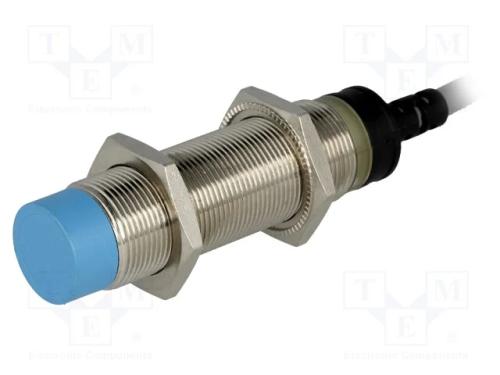 Sensor: Indutivo, Cobertura: 0&divide;8mm, 20&divide;250vac, Out: 2-Fios No, M18