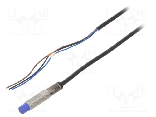 Sensor: Indutivo, Out: Pnp / No, 0&divide;4mm, 10&divide;30vdc, M8, Ip67, 100ma