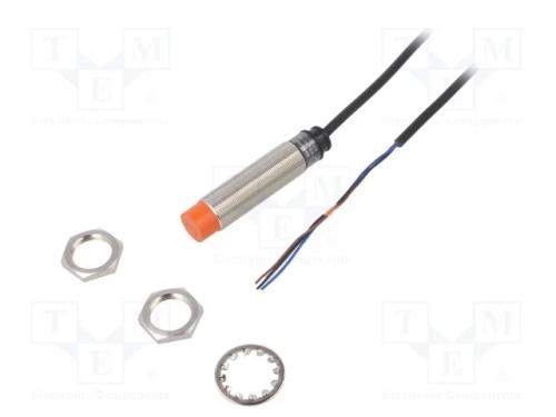 Sensor: Indutivo, Out: Pnp / No, 0&divide;8mm, 10&divide;30vdc, M18, Ip67, 200ma