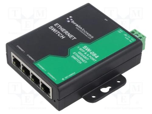 Switch Ethernet, não gerido, Número de portos: 5,.