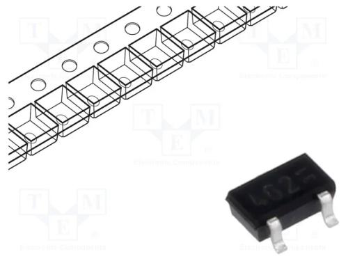 Sensor: Halla, com Trinco, Sc59, -3,5÷3,5mt, Uten: 2,7÷18vdc, Smt