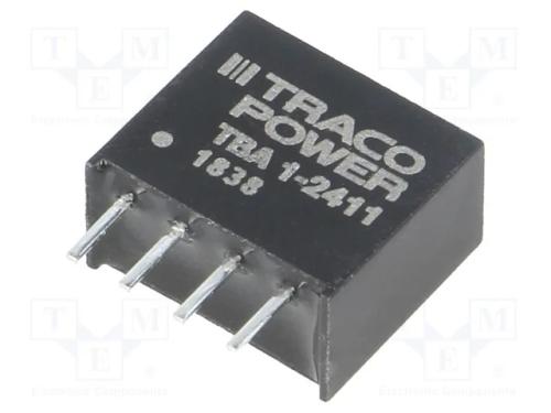 Indutor: DC/DC, 1W, Uent: 21,6&divide;26,4V, Usai: 5VDC,.