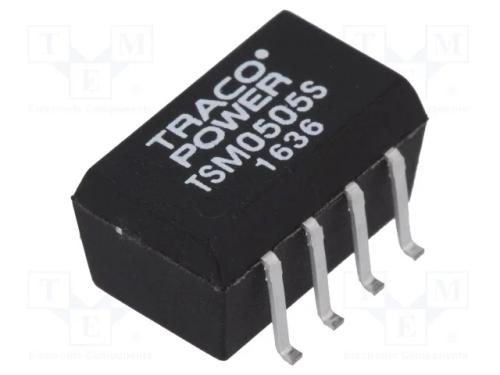 Indutor: DC/DC, 1W, Uent: 4,5&divide;5,5V, Usai: 5VDC, I.