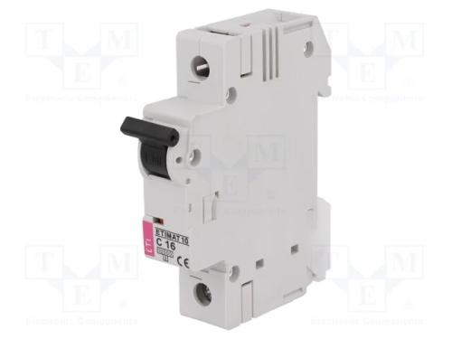 Disjuntor Contra Sobreintensidades, 230/400vac, Inom: 16a, Car: C