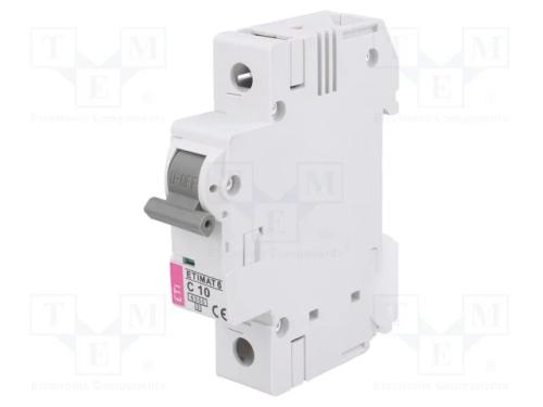 Disjuntor Contra Sobreintensidades, 230/400vac, Inom: 10a, Car: C