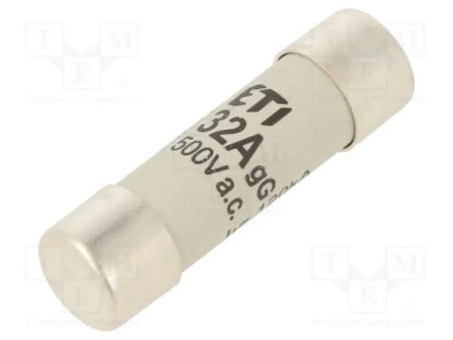 Fusível: Baixa Tensão, Gg, 32a, 500vac, Cilíndrico,Industrial