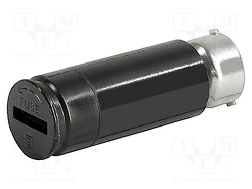 Adaptador, fusíveis cilíndricos, 6,3x32mm, 10A, p.