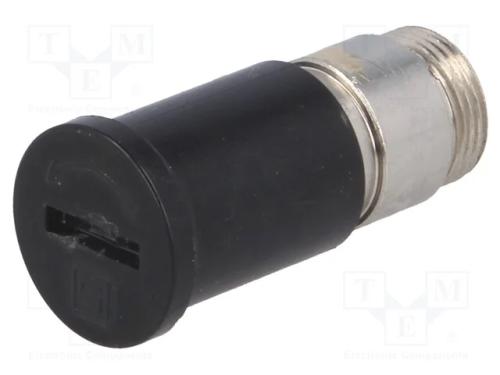 Adaptador, fusíveis cilíndricos, 6,3x32mm, 16A, p.