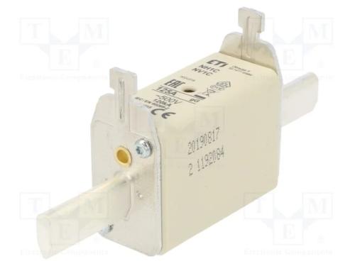 Fusível: Baixa Tensão, Gg, 125a, 500vac, Cerâmico,Industrial, Nh1c